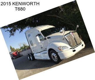 2015 KENWORTH T680