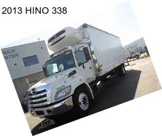 2013 HINO 338