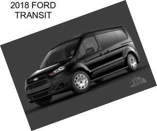 2018 FORD TRANSIT