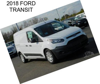 2018 FORD TRANSIT