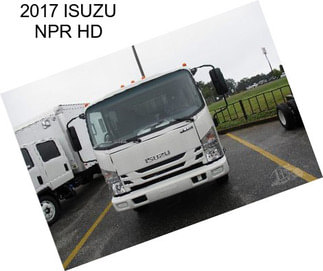 2017 ISUZU NPR HD