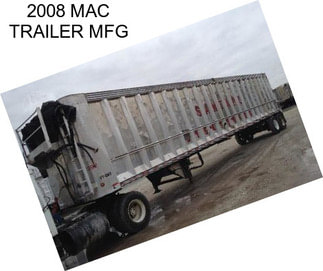 2008 MAC TRAILER MFG