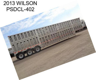 2013 WILSON PSDCL-402