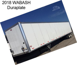 2018 WABASH Duraplate