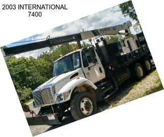 2003 INTERNATIONAL 7400