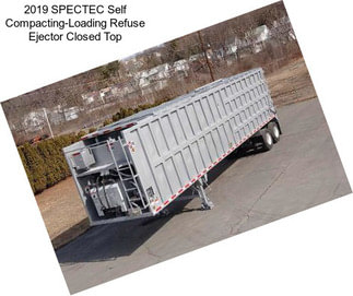 2019 SPECTEC Self Compacting-Loading Refuse Ejector Closed Top