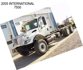 2005 INTERNATIONAL 7500