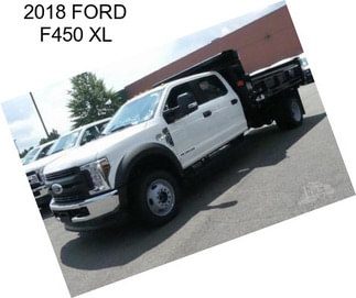 2018 FORD F450 XL