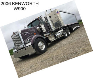 2006 KENWORTH W900