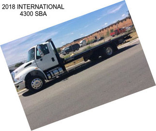 2018 INTERNATIONAL 4300 SBA