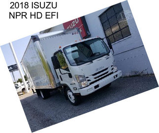 2018 ISUZU NPR HD EFI