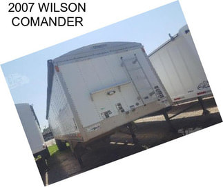 2007 WILSON COMANDER