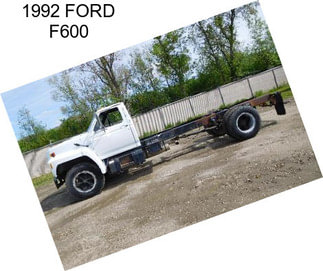 1992 FORD F600