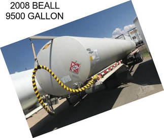 2008 BEALL 9500 GALLON