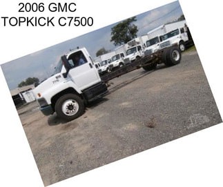 2006 GMC TOPKICK C7500