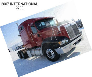 2007 INTERNATIONAL 9200