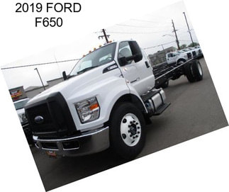 2019 FORD F650