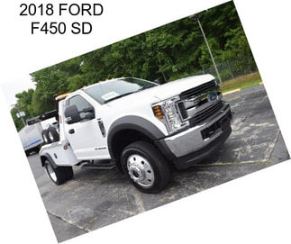 2018 FORD F450 SD