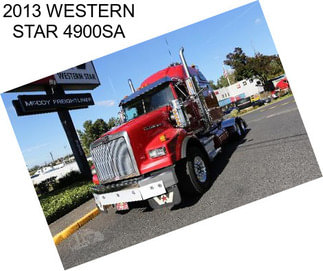 2013 WESTERN STAR 4900SA