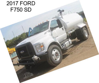 2017 FORD F750 SD