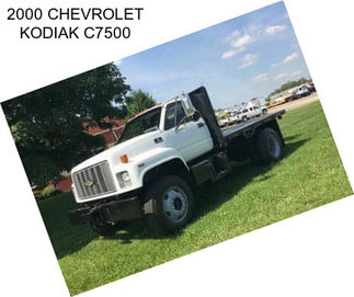 2000 CHEVROLET KODIAK C7500