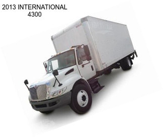 2013 INTERNATIONAL 4300