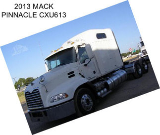 2013 MACK PINNACLE CXU613