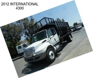 2012 INTERNATIONAL 4300