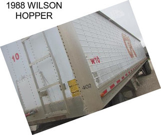 1988 WILSON HOPPER