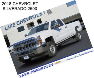 2018 CHEVROLET SILVERADO 2500