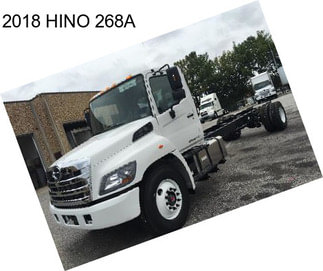 2018 HINO 268A