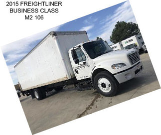 2015 FREIGHTLINER BUSINESS CLASS M2 106