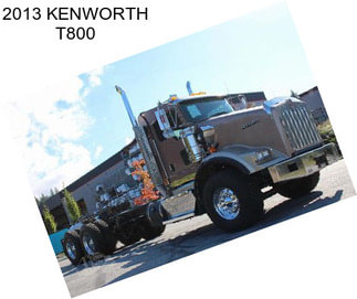 2013 KENWORTH T800