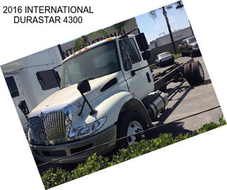 2016 INTERNATIONAL DURASTAR 4300