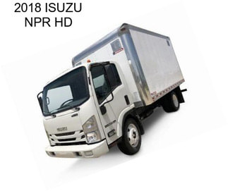 2018 ISUZU NPR HD