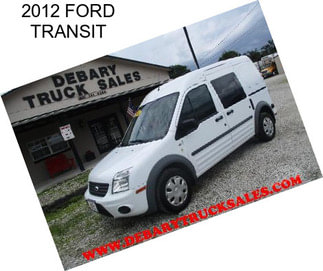 2012 FORD TRANSIT