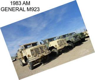 1983 AM GENERAL M923