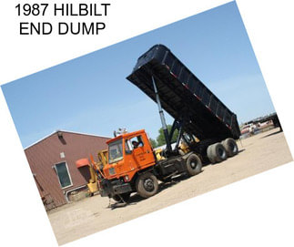 1987 HILBILT END DUMP