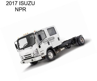 2017 ISUZU NPR