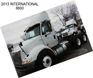 2013 INTERNATIONAL 8600