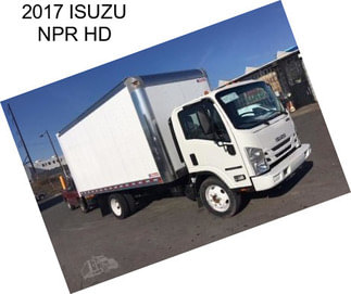 2017 ISUZU NPR HD