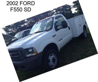 2002 FORD F550 SD