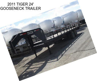 2011 TIGER 24\' GOOSENECK TRAILER