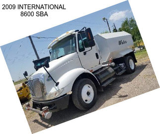 2009 INTERNATIONAL 8600 SBA