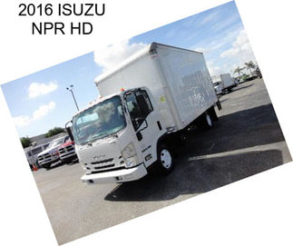 2016 ISUZU NPR HD