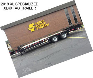 2019 XL SPECIALIZED XL40 TAG TRAILER