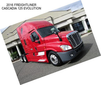 2016 FREIGHTLINER CASCADIA 125 EVOLUTION