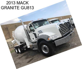 2013 MACK GRANITE GU813