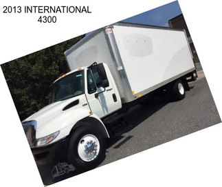 2013 INTERNATIONAL 4300