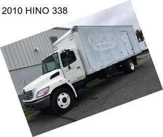 2010 HINO 338